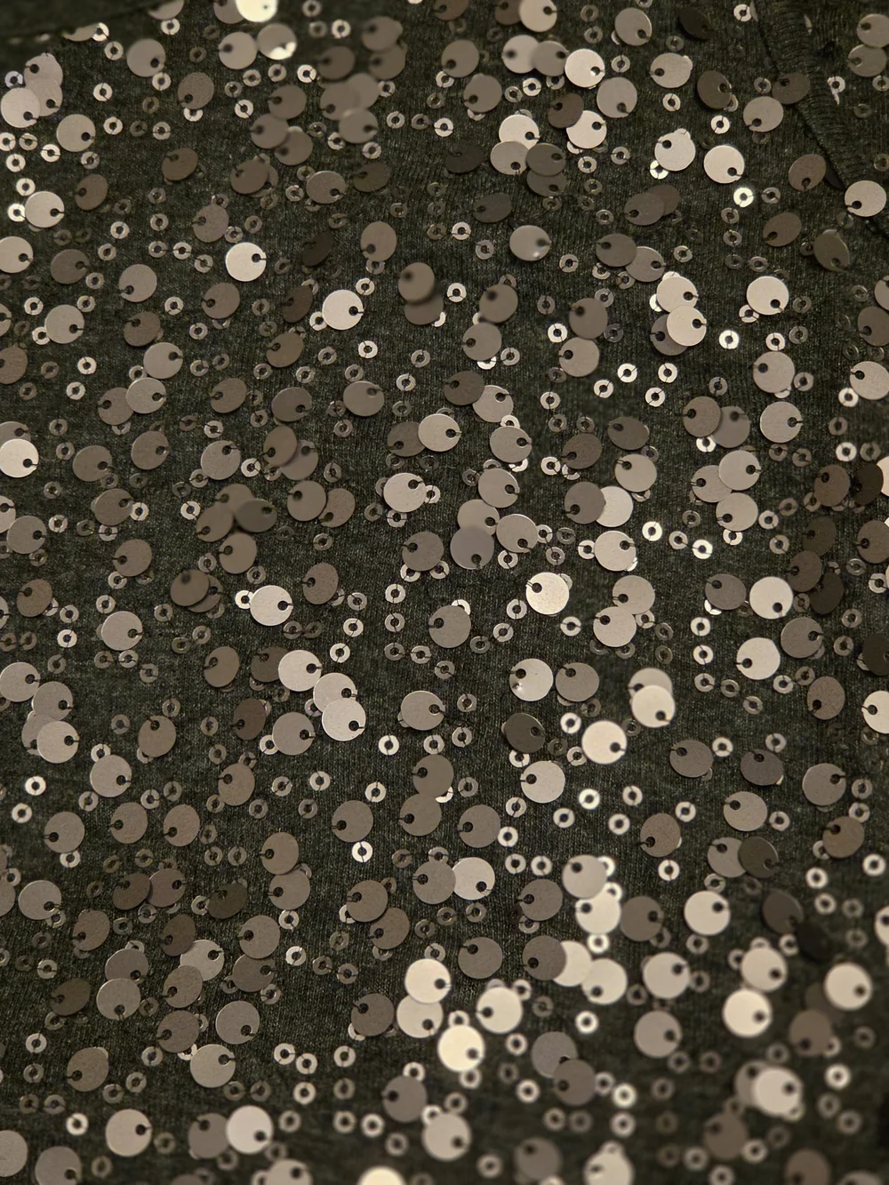 Old Navy Women's Charcoal Sequin Sleeveless Tank Top Sparkle Camisole. Size L. - Picture 12 of 12